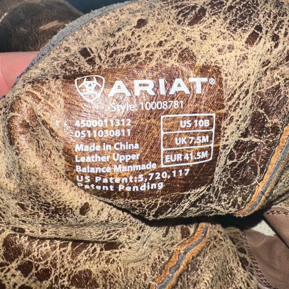 Western boots Ariat brand - Picture 6 of 7